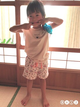 ayaさん（キッズ・90cm）の夏コーディネート