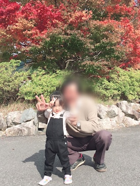 ayaさん（キッズ・90cm）の秋コーディネート