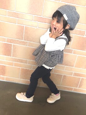 ayaさん（キッズ・90cm）の秋コーディネート