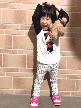 ayaさん（キッズ・90cm）の秋コーディネート