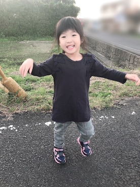 ayaさん（キッズ・90cm）の秋コーディネート