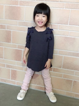 ayaさん（キッズ・90cm）の秋コーディネート