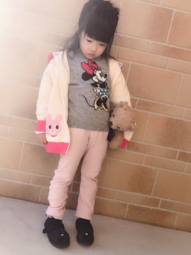 ayaさん（キッズ・90cm）の冬コーディネート