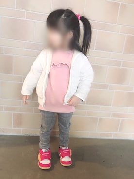 ayaさん（キッズ・90cm）の冬コーディネート