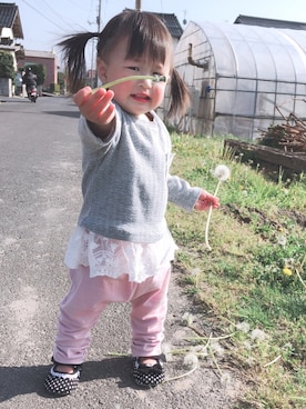 ayaさん（キッズ・80cm）の春コーディネート