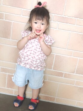 ayaさん（キッズ・80cm）の夏コーディネート