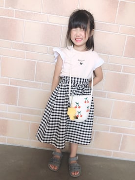 ayaさん（キッズ・90cm）の夏コーディネート