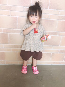 ayaさん（キッズ・90cm）の秋コーディネート