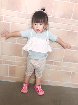 ayaさん（キッズ・90cm）の秋コーディネート