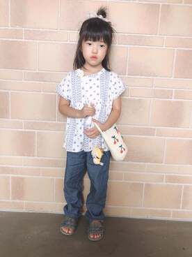 ayaさん(キッズ・90cm)の秋コーディネート