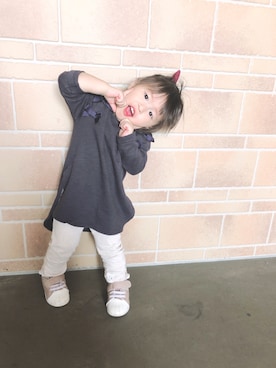 ayaさん（キッズ・90cm）の秋コーディネート