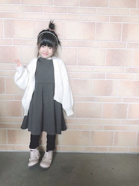 ayaさん（キッズ・100cm）の冬コーディネート