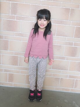 ayaさん（キッズ・100cm）の春コーディネート