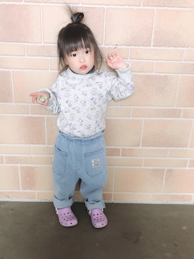 ayaさん（キッズ・80cm）の春コーディネート