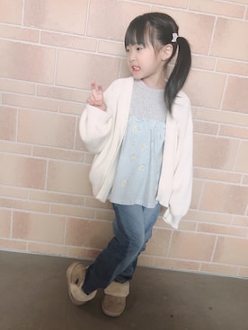 ayaさん（キッズ・100cm）の春コーディネート