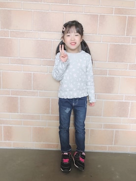 ayaさん(キッズ・100cm)の春コーディネート