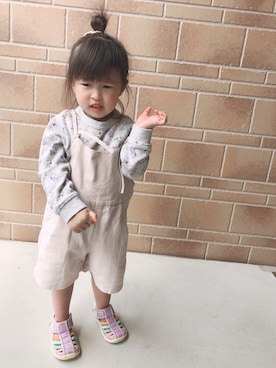 ayaさん（キッズ・100cm）の春コーディネート