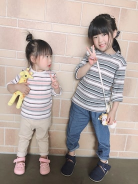 ayaさん(キッズ・100cm)の春コーディネート