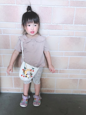 ayaさん（キッズ・80cm）の夏コーディネート
