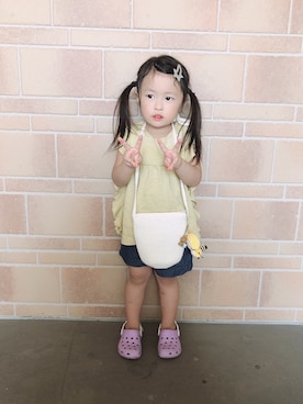 ayaさん（キッズ・100cm）の夏コーディネート