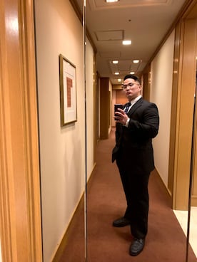 「SUIT.（スーツ）のアイテム」を使った、sumoloveさん（メンズ・170cm）の秋コーディネート