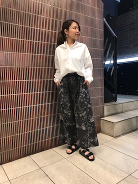 「ドミンゴ」｜「アイテム（その他）」を使った、もぎさん（レディース・153cm）の夏コーディネート