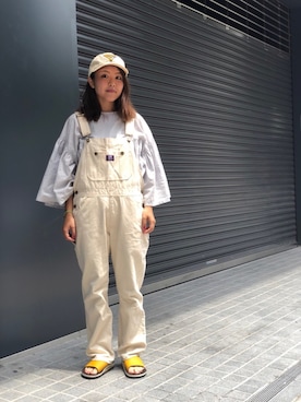 「サンダルマン」｜もぎさん（レディース・153cm）の夏コーディネート
