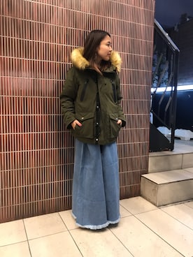 もぎさん（レディース・153cm）の冬コーディネート