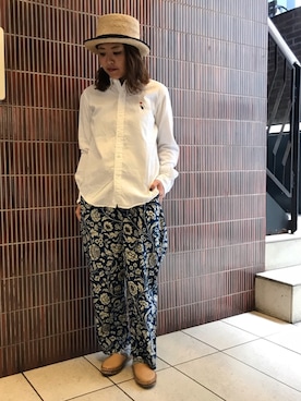 「NOL（ノル）のアイテム」を使った、もぎさん（レディース・153cm）の春コーディネート