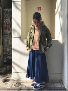 もぎさん(レディース・153cm)の春コーディネート