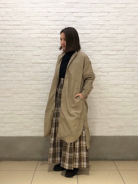 もぎさん(レディース・153cm)の冬コーディネート