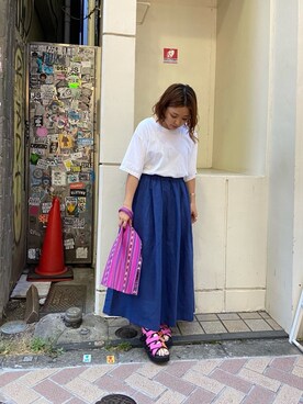 もぎさん（レディース・153cm）の夏コーディネート