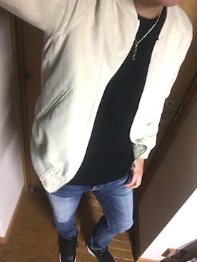 ゆいと。さん（メンズ・185cm）の冬コーディネート