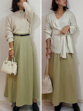 chi__ka❤︎さん（レディース・161cm）の冬コーディネート