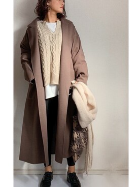 chi__ka❤︎さん（レディース・161cm）の冬コーディネート