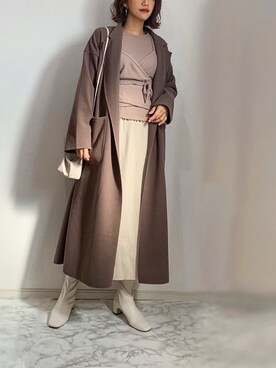 chi__ka❤︎さん（レディース・161cm）の冬コーディネート