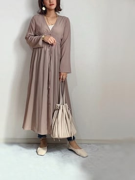chi__ka❤︎さん（レディース・161cm）の春コーディネート