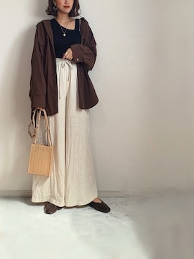 「FREAK'S STORE（フリークスストア）のアイテム（リング）」を使った、chi__ka❤︎さん（レディース・161cm）の春コーディネート