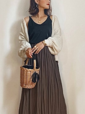 chi__ka❤︎さん（レディース・161cm）の春コーディネート