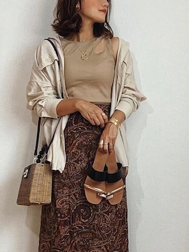 chi__ka❤︎さん(レディース・161cm)の春コーディネート