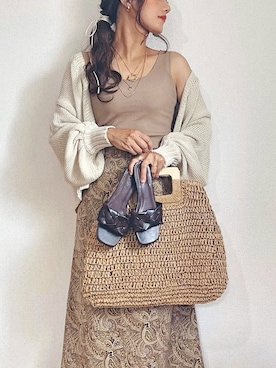 chi__ka❤︎さん（レディース・161cm）の春コーディネート