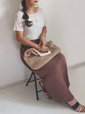 chi__ka❤︎さん（レディース・161cm）の夏コーディネート