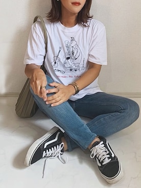 「BARCEDOS（バルセドス）のアイテム」を使った、chi__ka❤︎さん（レディース・161cm）の夏コーディネート