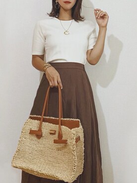 chi__ka❤︎さん（レディース・161cm）の夏コーディネート