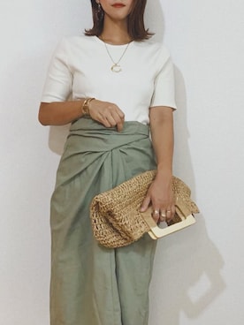 chi__ka❤︎さん(レディース・161cm)の夏コーディネート