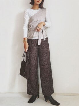 chi__ka❤︎さん（レディース・161cm）の秋コーディネート