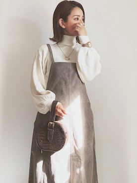 chi__ka❤︎さん（レディース・161cm）の秋コーディネート