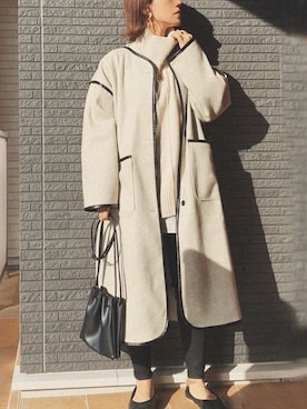 chi__ka❤︎さん（レディース・161cm）の冬コーディネート