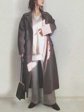 chi__ka❤︎さん（レディース・161cm）の冬コーディネート