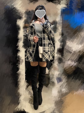 ゆうさん(レディース・160cm)の冬コーディネート